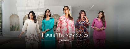 Kurta sets for women including cotton, printed and embroidered ethnic wear
